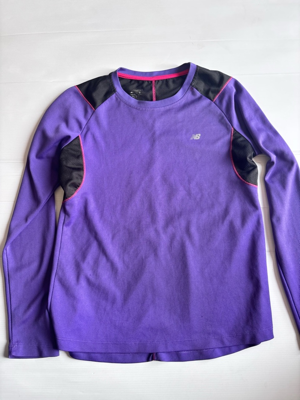 New Balance Purple Athletic Top Women's Small Running Shirt